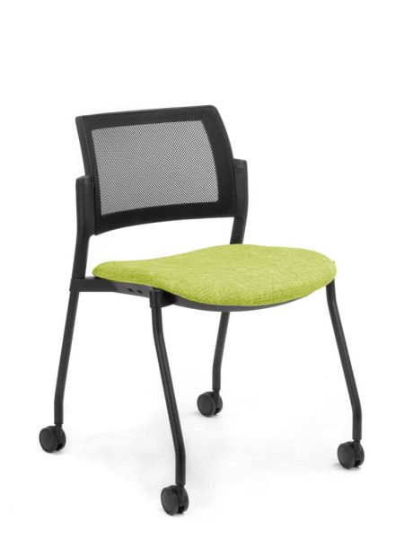 Altus Side Chair - Upholstered Seat & Mesh Back - Advanta